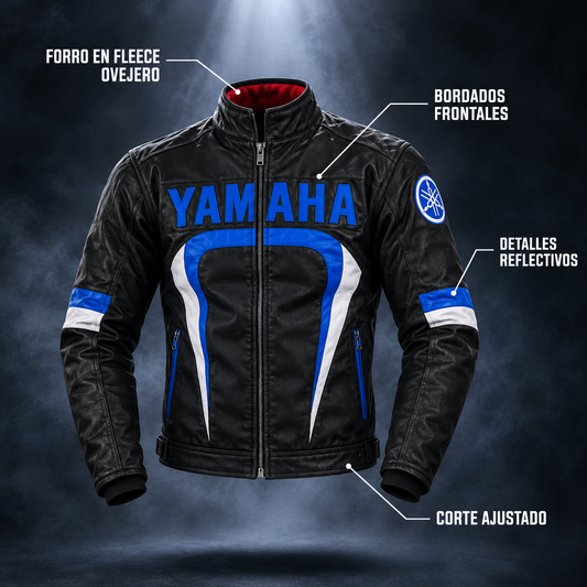 Chaqueta Motera Racing: Diseño premium, confort térmico y estilo