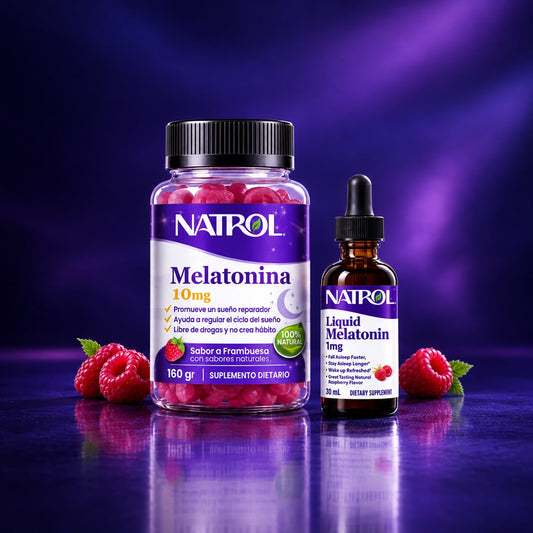 Gomitas de Melatonina Natrol + Gotas de Regalo
