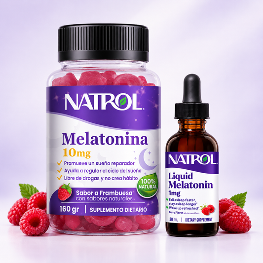 Gomitas de Melatonina Natrol + Gotas de Regalo